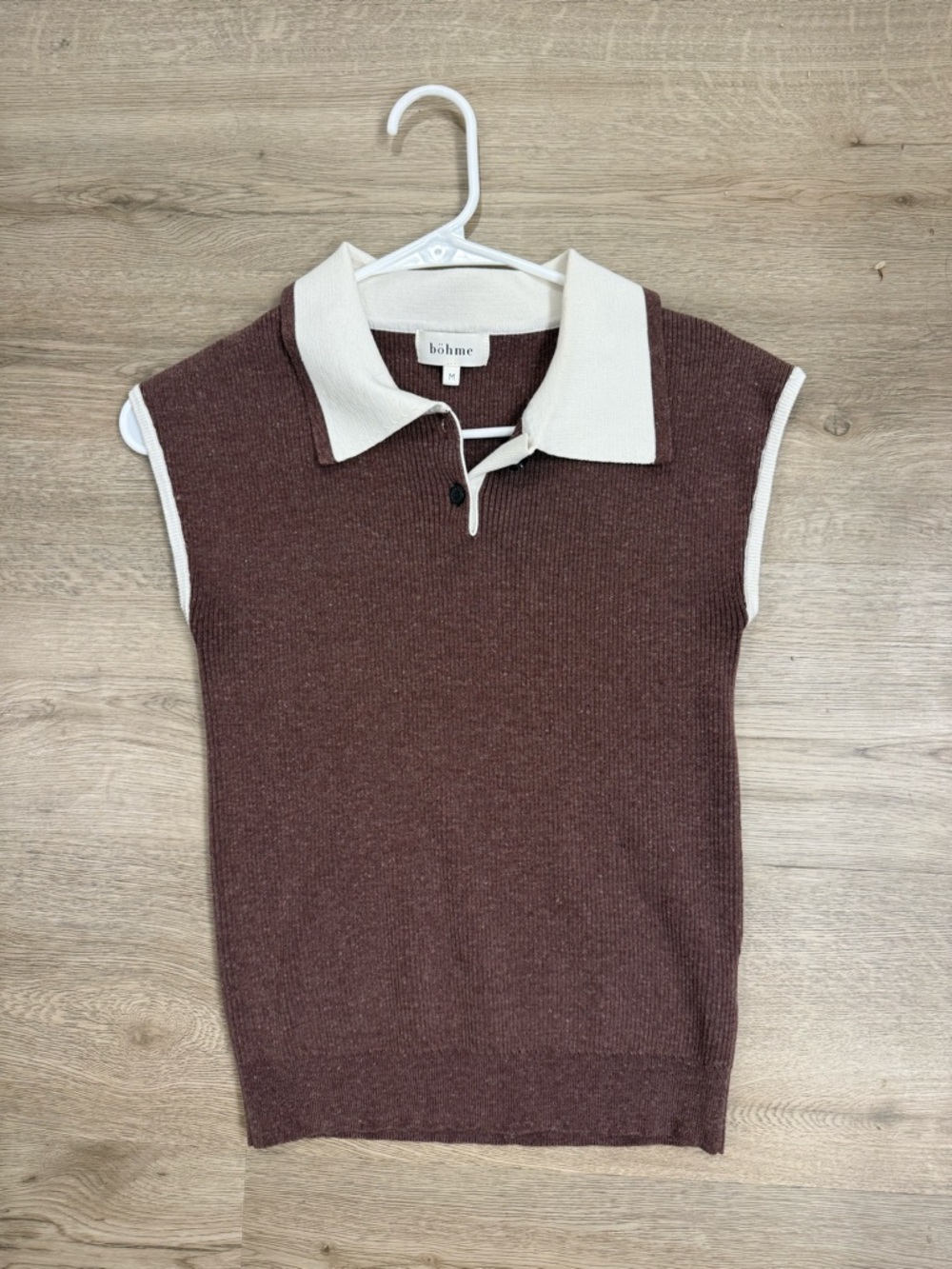 bohme top with Cream Collar